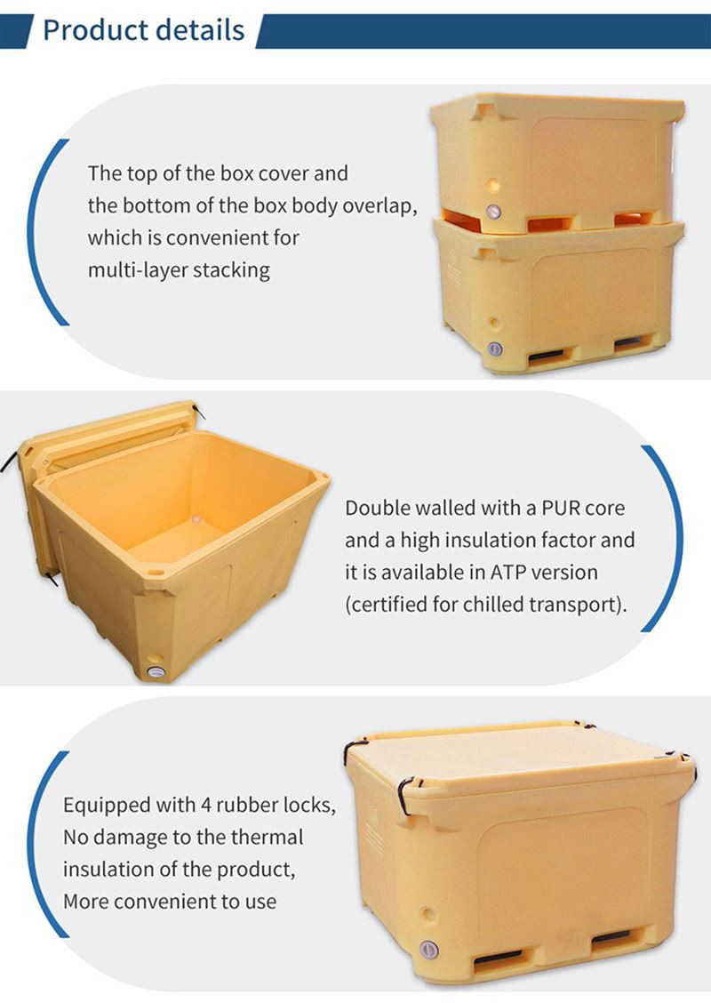 hdpe Insulated Rotomolding Fishing Tub