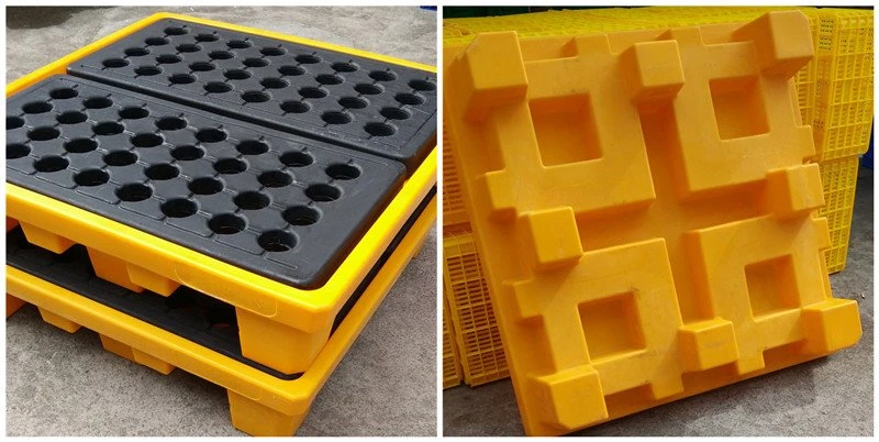 Low Profile 4 Drum Pallets (2)
