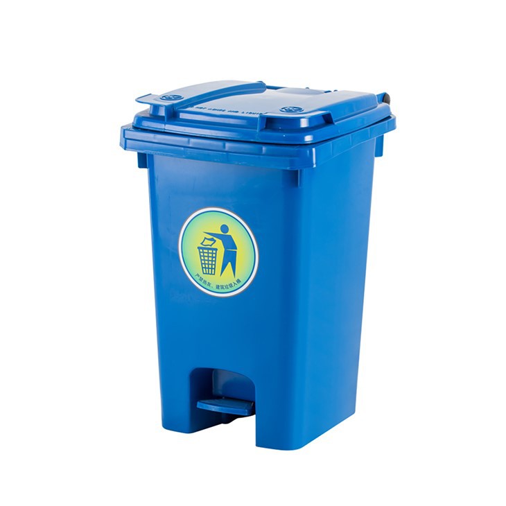 60L Plastová citace popelnice na popelnici