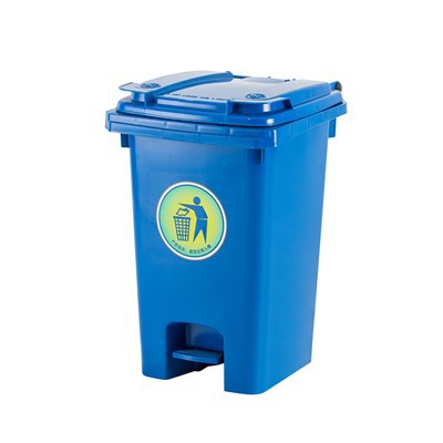 60L Plastová citace popelnice na popelnici